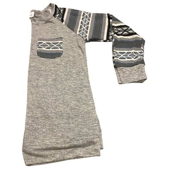 Women Casual Long Sleeve Knitted Raglan Shirts Pullover Sweater - Picture 4 of 4